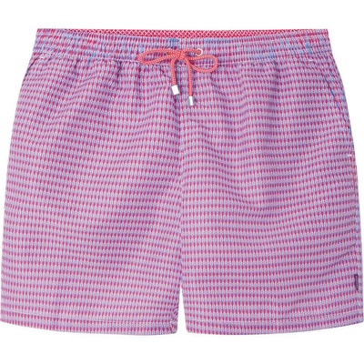 Hackett Бански гащета Hackett Fish Geo swimming shorts - Pink (Fuchsia)