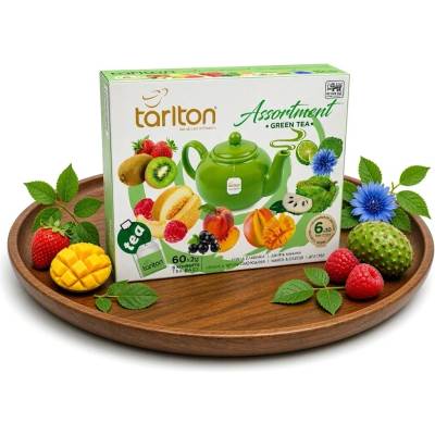 Tarlton Assortment Green Tea 60 x 2 g