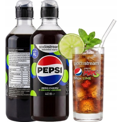SodaStream Pepsi Max Lime 440 ml