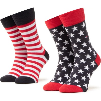 Tommy Hilfiger Комплект 2 чифта дълги чорапи мъжки Tommy Hilfiger 100000816 Tommy Original 085 (100000816)
