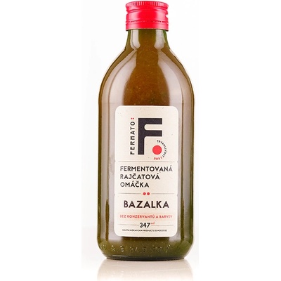 FerMato Fermentovaná rajčatová omáčka Bazalka 347 ml – Zbozi.Blesk.cz