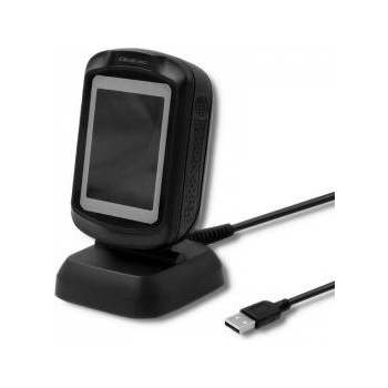 Qoltec Настолен скенер за баркодове, Qoltec, 1D, 2D, USB