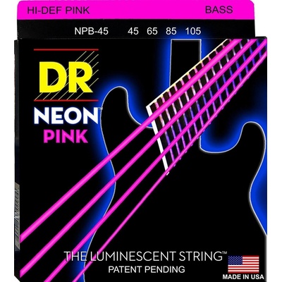 DR Strings DR Neon Bass Pink 45