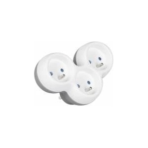 Libox 1plug/3 socket mains burner with ground LB0166-3 LIBOX