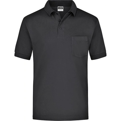 James & Nicholson pánska polokošeľa JN026 anthracite melange