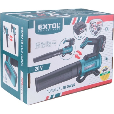 EXTOL SHARE20V BRUSHLESS 4Ah 8791906