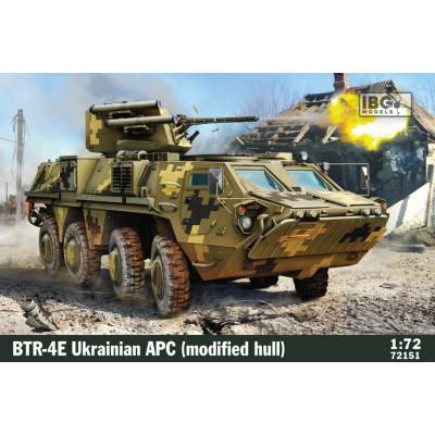 IBG BTR-4E Ukrainian APC Modified Hull 1:72
