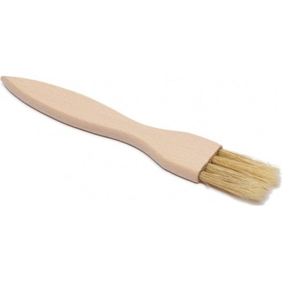 Potravinársky drevený štetec/maslovačka plochý, 18 cm