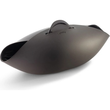 Lékué Съд за приготвяне и изпичане на хляб Lekue 1009037, 28х23х13 см, 600 мл, Платинен силикон, -60 +220°C, Черен (1009037)