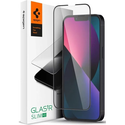 Spigen tR Slim HD черно 1 бр защитено стъкло за iPhone 13 mini (AGL03404)