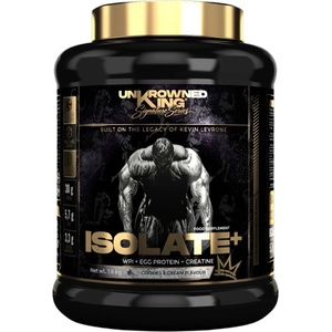 UnKrowned King Isolate+ Protein | with Whey Isolate, Egg Protein & Creatine [1800 грама] Бисквити с крем