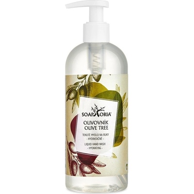 Soaphoria Olivovník organické tekuté mýdlo na ruce 400 ml
