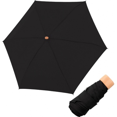 Doppler Nature Mini Cork simply deštník černý
