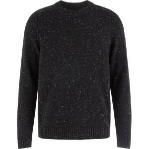 Fjällräven Мъжки вълнен пуловер Fjällräven Övik Neps Knit Sweater Wool jumper - Black (005-7512-0114)