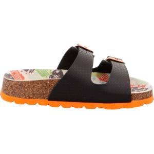 Superfit Детски сандали Superfit Kids' Vegan Slippers with Insole Sandals - Schwarz / Orange - размер 39 (EU) (702-5514-0226)