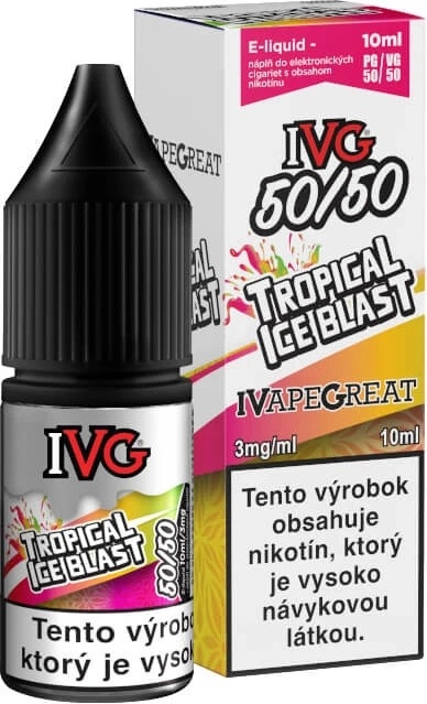 IVG Premium 50/50 Tropical Ice Blast 10 ml 3 mg - Heureka.sk