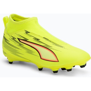 PUMA Детски футболни обувки PUMA Ultra 6 Match+ LL FG/AG Jr yellow alert/puma black/glowing red/lime squeeze