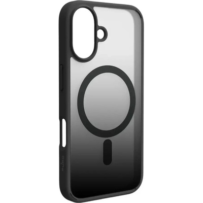 PURO Силиконов калъф Puro Gradient MagSafe за iPhone 16 - черен (PUIPC1661GRADBLK)