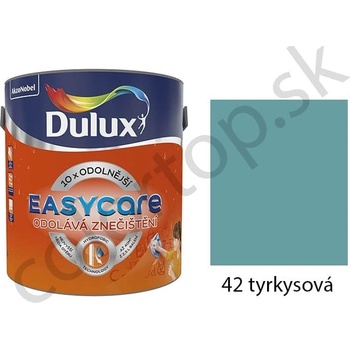 Dulux easycare 42 tyrkysová 2,5l