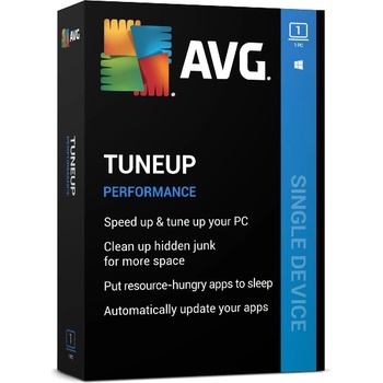 AVG TuneUp 1 zařízení, 3 roky, TUHEN36EXXS001