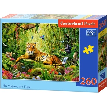 Castorland Пъзел Castorland от 260 части - Негово величество - Тигърът (В-27569-1)