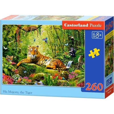 Castorland Пъзел Castorland от 260 части - Негово величество - Тигърът (В-27569-1)