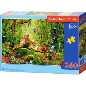 Castorland Пъзел Castorland от 260 части - Негово величество - Тигърът (В-27569-1) - ozone