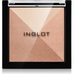 Inglot Multicolour System Highlighting & Bronzing Powder озаряваща и бронзираща палитра цвят 12 8.8 гр