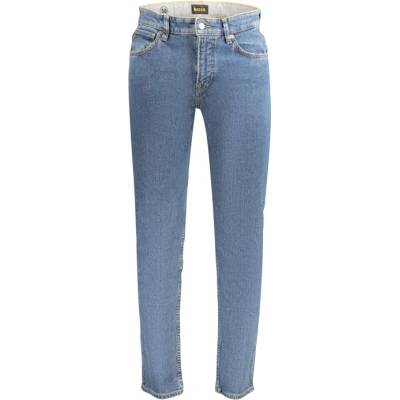BOSS Дънкови мъжки дънки boss jeans, Размер 30l32, Цвят Син (50566052onyxboheal_bl433)