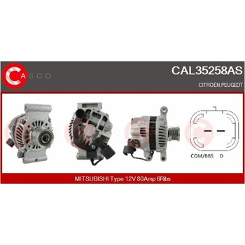 Generátor CASCO CAL35258AS