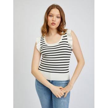 Orsay Черно-бяла дамска тениска на райе ORSAY Orsay | Byal | ЖЕНИ | S