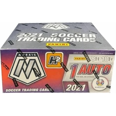 Panini 2020-21 Mosaic EUFA Euro Soccer H2 Hobby Hybrid Box