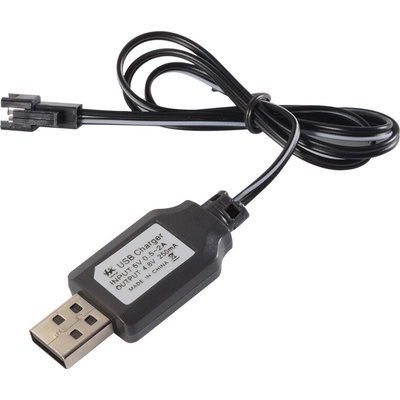 RCprofi USB nabíjačka 4,8 V SM Plug