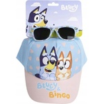 Cerda Детски комплект Cerda - Bluey & Bingo, шапка и слънчеви очила, 51 cm (2200010453) - baby