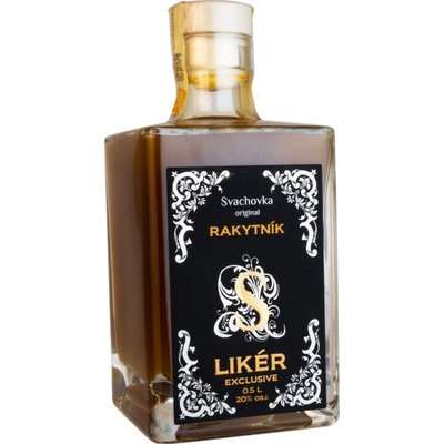 Exclusive Likér Rakytník 20% 0,5 l (holá láhev)