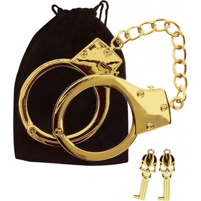 Taboom Gold platní BDSM handcuffs putá na ruky