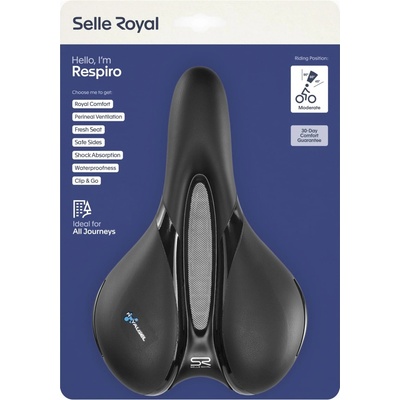 Selle Royal Respiro Moderate černé – Zboží Dáma