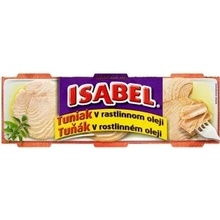 Isabel Tuniak v rastlinnom oleji 3 x 80 g