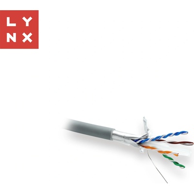 Lynx CS LX-SLD-FTP6-LSZH-GR FTP Cat6 LSZH celoměděný vnitřní 305m šedý