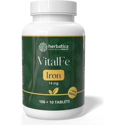 Herbatica Železo 14 mg 110 tabliet