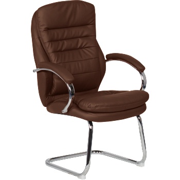 Посетителски стол Carmen 6154 - кафяв (3520078_9)