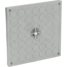 Technodrain poklop pochozí welldrain plastový 400 x 400 mm šedý A15