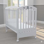 Bambino Casa Бебешко легло Bambino Casa - Bella, Bianco-Grigio (2514) - ozone