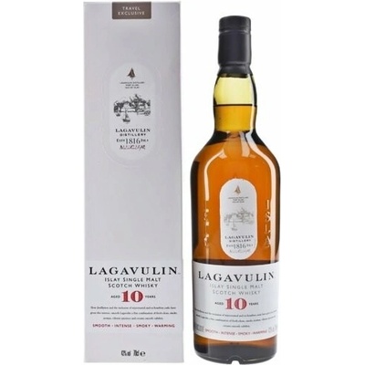 Lagavulin Single Malt Whisky 10y 43% 0,7 l (tuba)