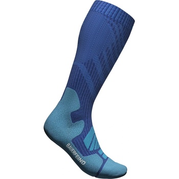 Bauerfeind Sports Мъжки туристически чорапи Bauerfeind Sports Outdoor Merino Compression Socks Compression socks - Ocean Blue - размер 46-49 (201-7778-0217)