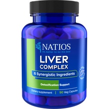 Natios Liver Complex Komplex 6 zložiek na pečeň 90 vegánskych kapsúl