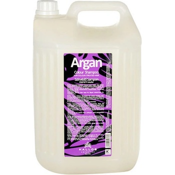 Kallos Arganový šampón na farbené vlasy 5000 ml