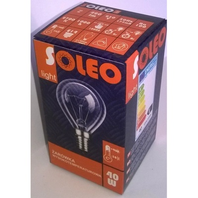 Helios Soleo vysokoteplotní žárovka 40W P45 E14 230V WST-2630