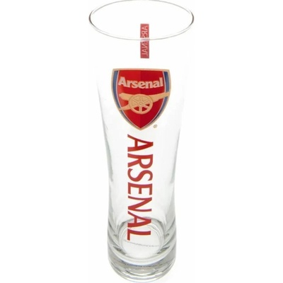 CurePink | Sklenice FC Arsenal Tall Wordmark () [DWEPPINTSLARN] 470 ml