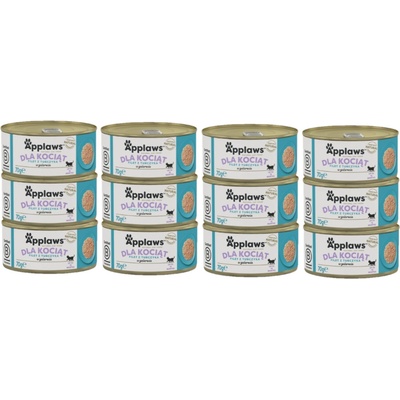 Applaws Kitten s tuniakom 12 x 70 g